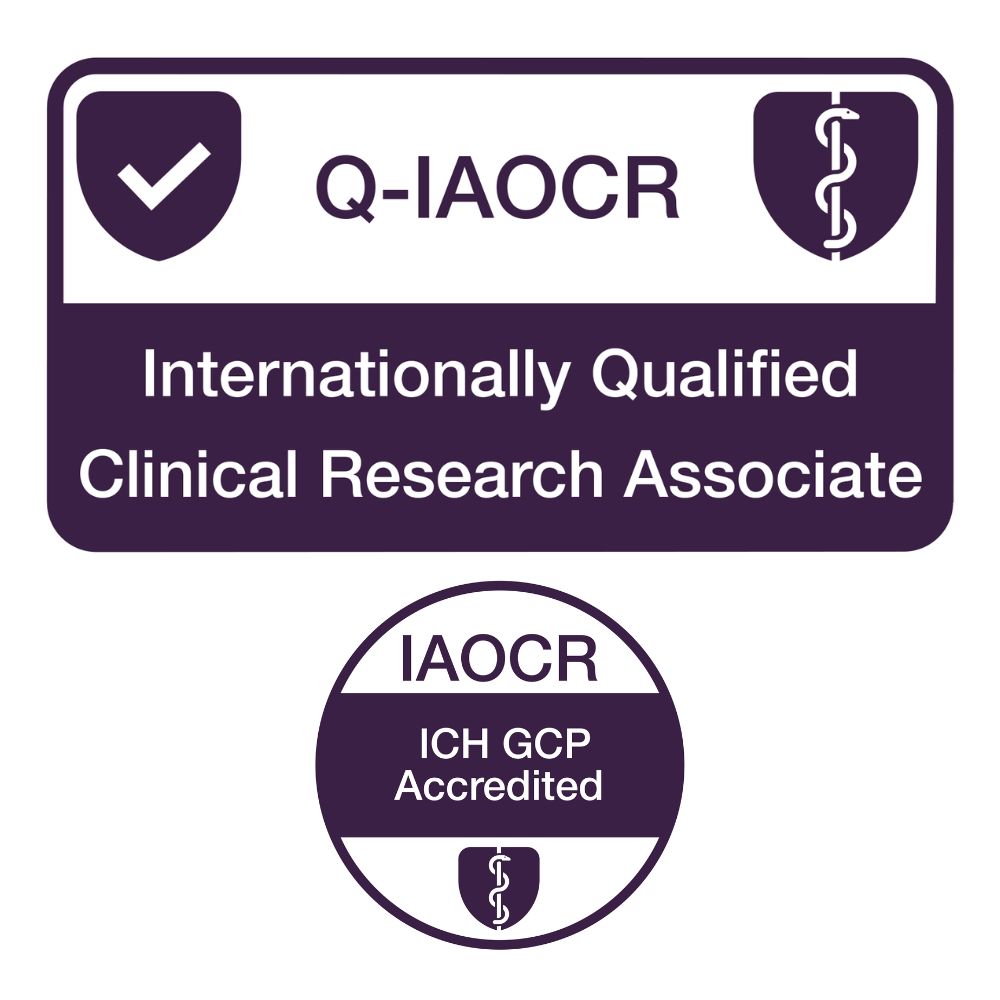 Internationally Qualified Clinical Research Associate Accreditation