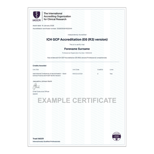 Replacement Accreditation Certificate Service